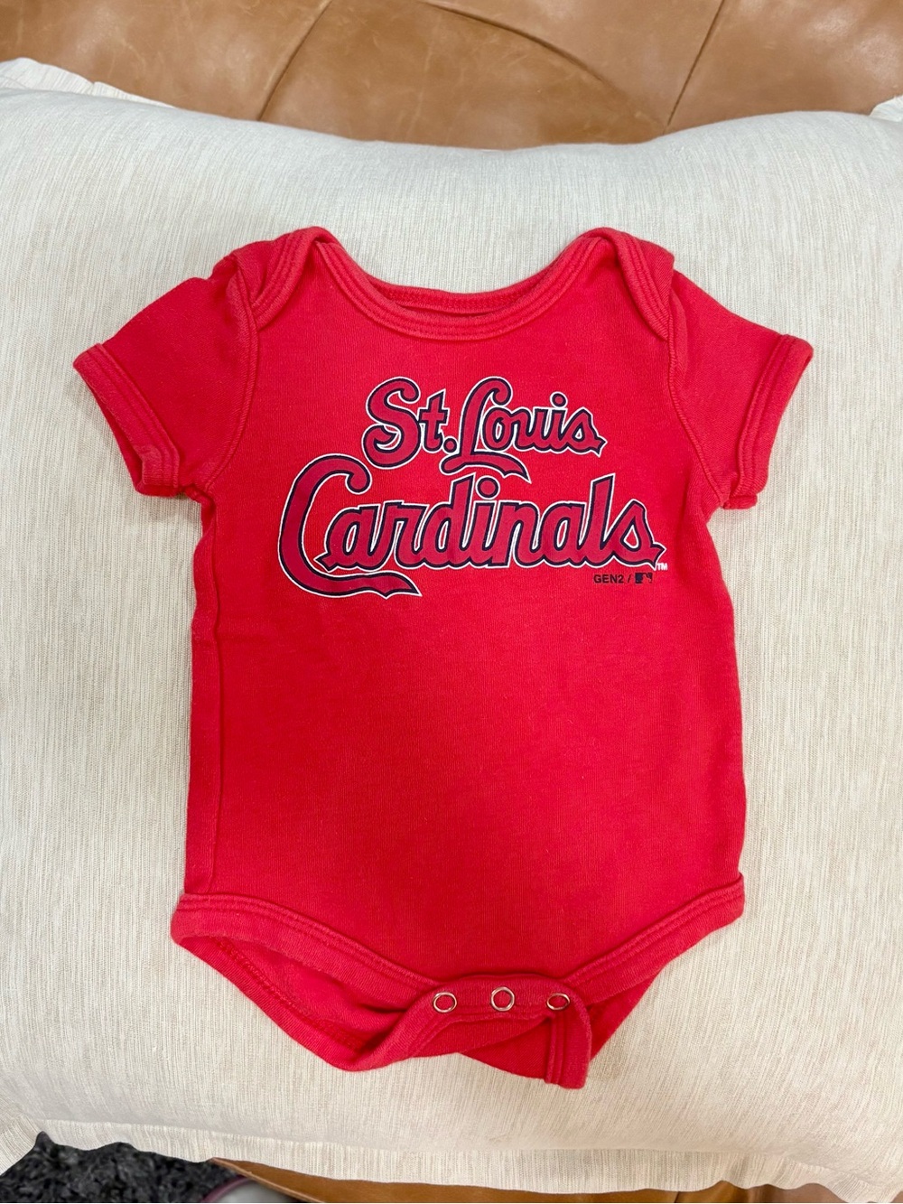 Genuine Merchandise Red St. Louis Cardinals Baby Bodysuit